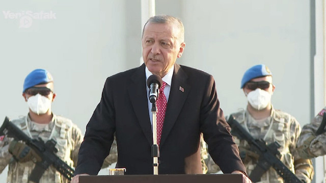 Cumhurbaşkanı Erdoğan Doha'da Mehmetçik'e seslendi: Körfez halkları özbeöz kardeşimizdir