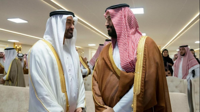 ​Suudi Arabistan Veliaht Prensi Muhammed bin Selman ve Abu Dabi Veliaht Prensi Muhammed bin Zayid Al Nahyan