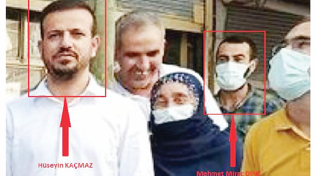 Terörist Mehmet Dinç, HDP Şırnak Milletvekili Hüseyin Kaçmaz’ın evinde yakalandı.
