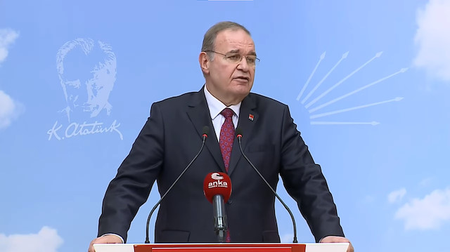CHP Sözcüsü Faik Öztrak