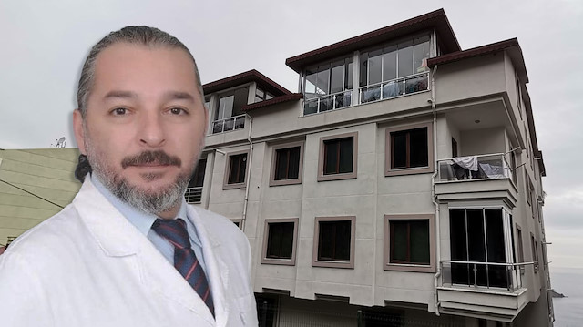 Dr. Aksın Serarslan bir anda kanlar içerisinde kaldı. 