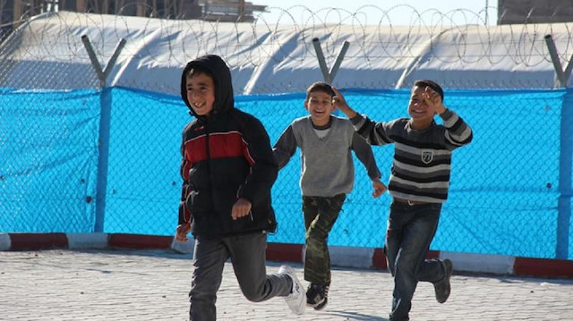 Futbol tutkunu Suriyeli yetim çocukların hayali Galatasaray altyapısı
