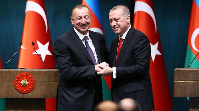 İlham Aliyev - Cumhurbaşkanı Erdoğan 