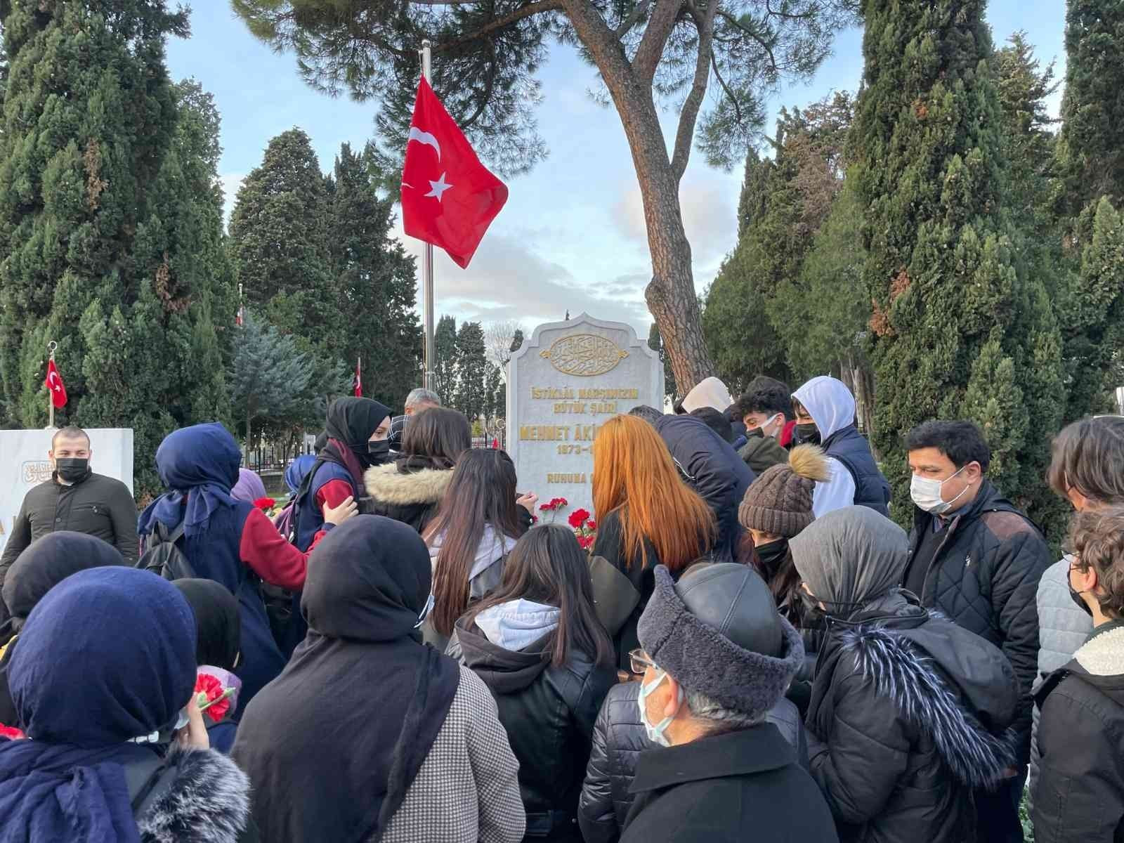 Milli Şair Mehmet Akif Ersoy vefatının 85’inci yılında anma töreni yoğun ilgi gördü