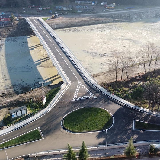Sinop'ta Şevki Şentürk Köprüsü yarın hizmete girecek