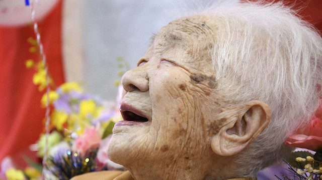 Dünyanın en yaşlı insanı Tanaka 119'una girdi.