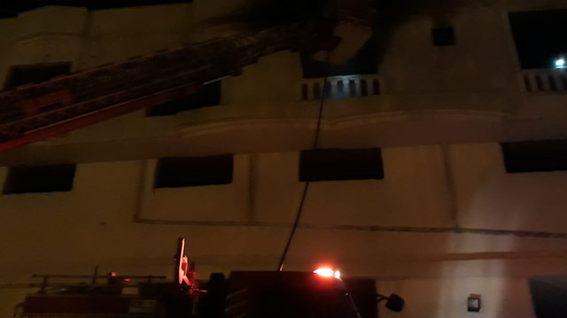 Mardin'de 3 katlı binada patlama.