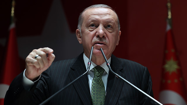 Cumhurbaşkanı Erdoğan AK Parti Genişletilmiş İl Başkanları Toplantısı'nda konuştu.