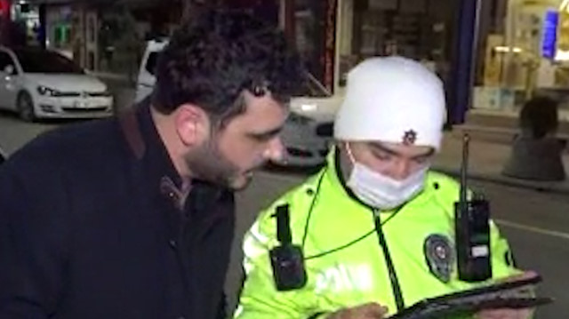 Aksaray'da polise yakalanan alkollü sürücü: Karnım acıkmıştı normalde yapmıyorum
