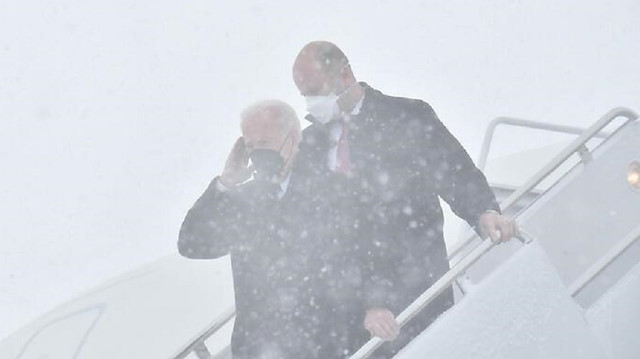 ABD Başkanı Biden tipiye yakalandı: Uçaktan inemedi
