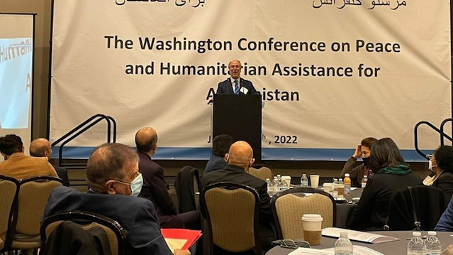 Washington'da düzenlenen 'Barış ve İnsani Yardım' konferansı
