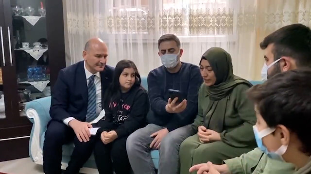 Cumhurbaşkanı Erdoğan'dan şehit Enes Koç'un ailesine taziye telefonu