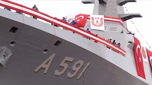 تركيا.. السفينة المحلية "أفق" تنضم إلى صفوف القوات البحرية