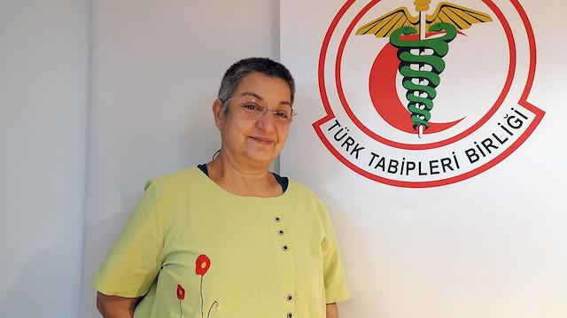 Tabipleri Birliği Başkanı PKK paçavrasında TURKOVAC’ı kötüledi