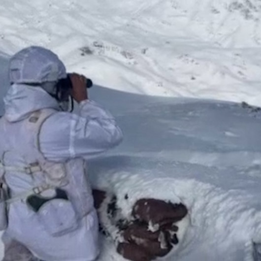 Mehmetçik’ten eksi 25 derecede 5 metre kar altında vatan nöbeti