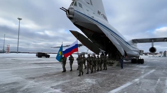 Kazakistan'daki Rus askerlerinin tamamı ülkesine döndü
