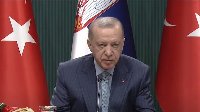 Cumhurbaşkanı Erdoğan: Sırbistan ile ilişkilerimiz mükemmel seviyede