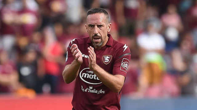 Franck Ribery bu sezon Salernitana formasıyla 12 resmi maça çıktı ve 2 asist yaptı