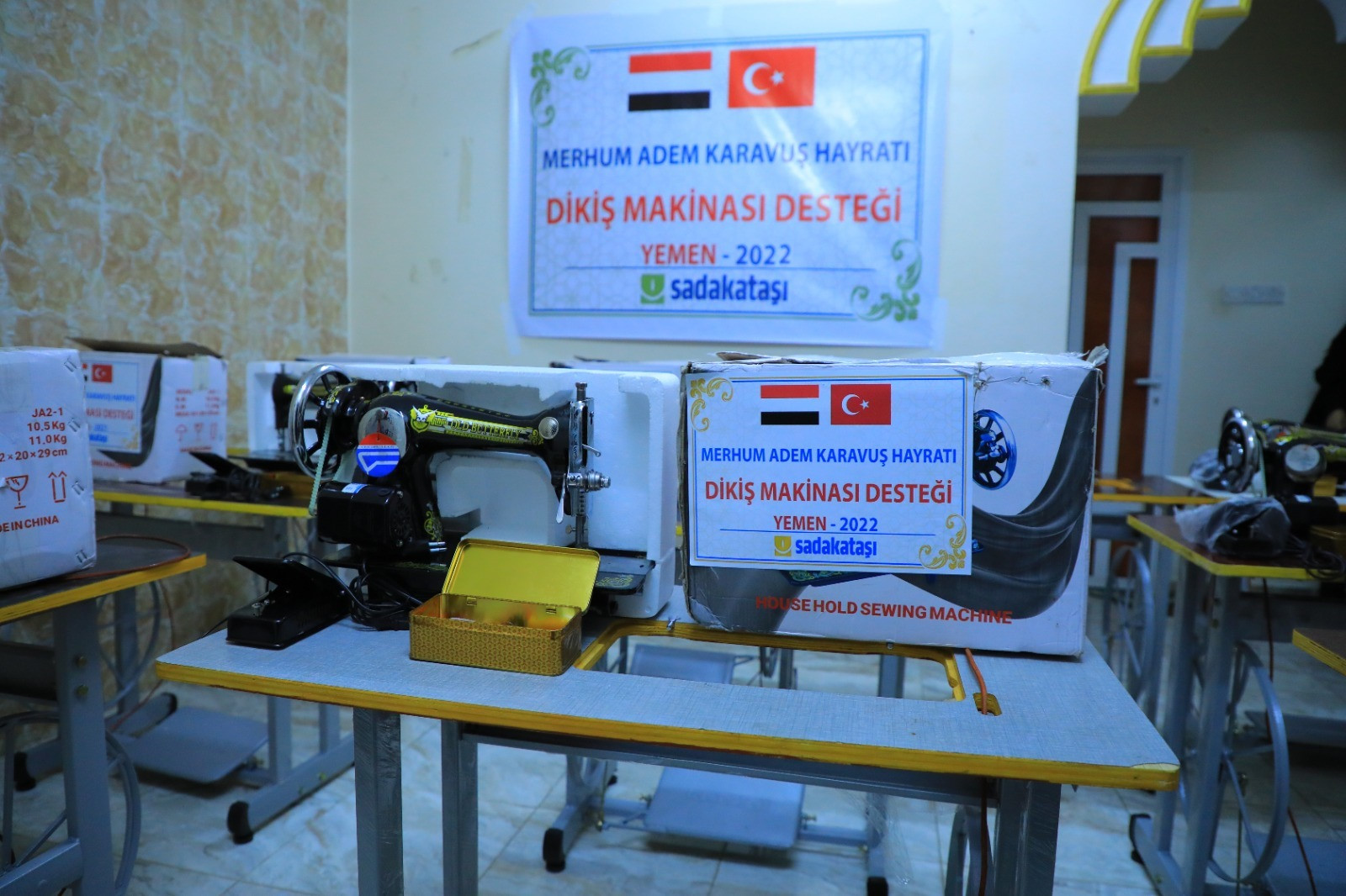 Sadakataşı’ndan Yemenli mültecilere gelir temini desteği.