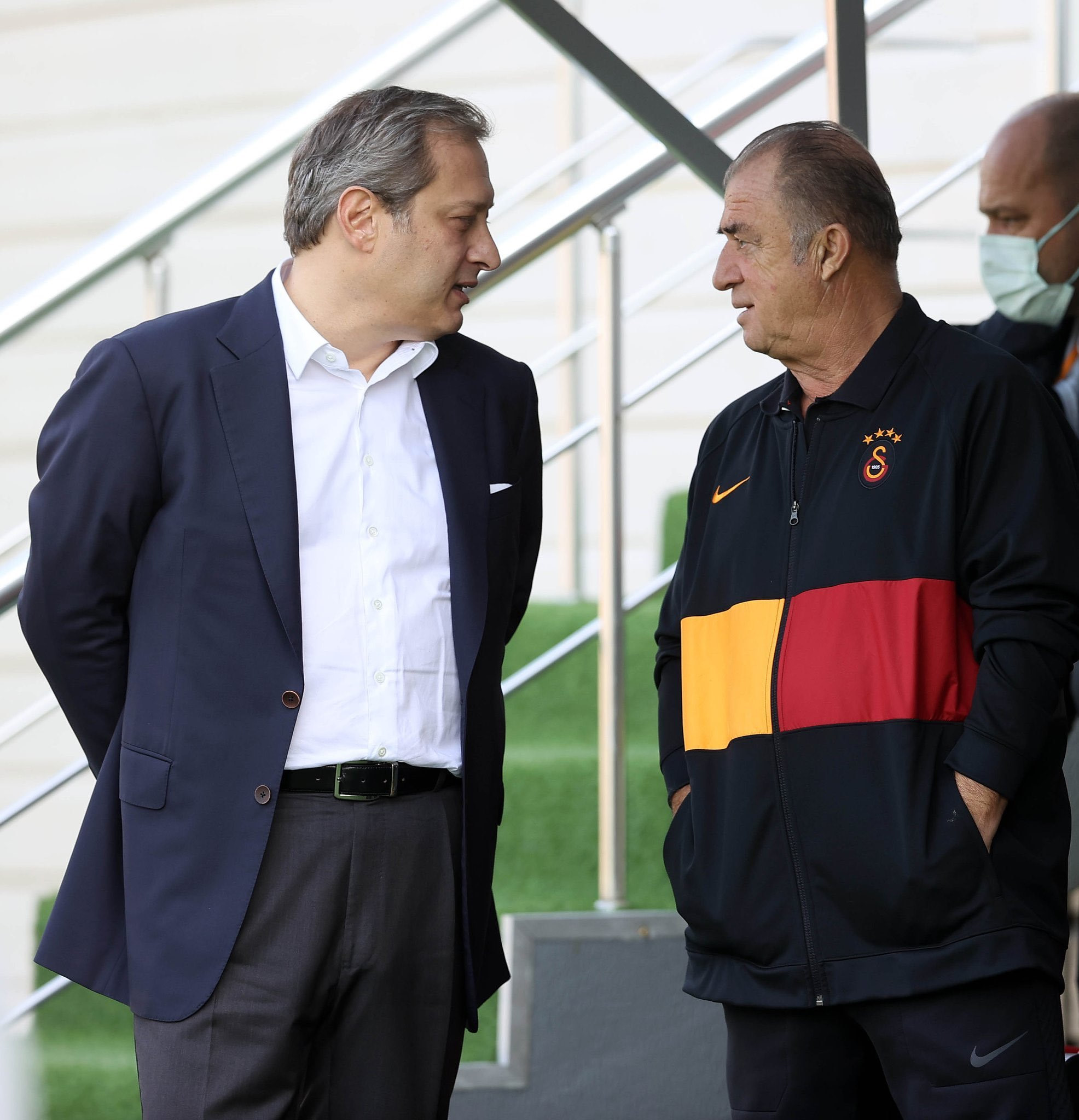 Burak Elmas ve Fatih Terim