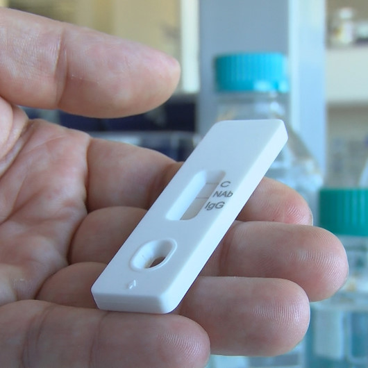 Ödüllü hızlı test ile kovid ve mevsimsel virüsler aynı anda evde test edilebilecek