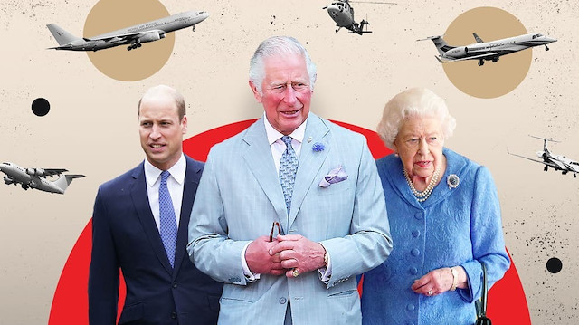 İngiltere Kraliyet Ailesi özel uçuşlara 13,5 milyon sterlin harcadı.