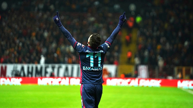 Bakasetas, Galatasaray maçında takımının beraberlik golünü attı.