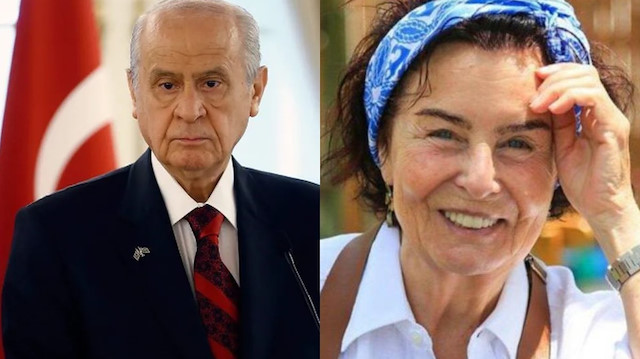 Devlet Bahçeli ve Fatma Girik