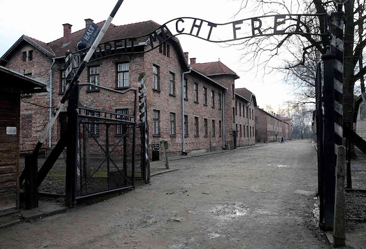 Polonya’daki Auschwitz ölüm kampının önünde Nazi selamı veren turiste ceza