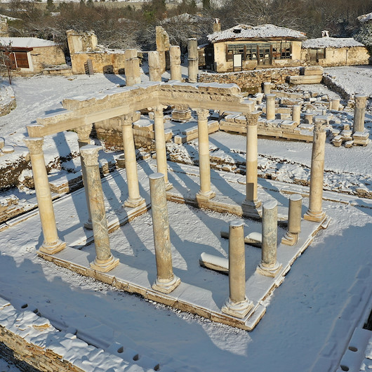Stratonikeia ve Lagina Antik kentlerinde kartpostallık görüntüler