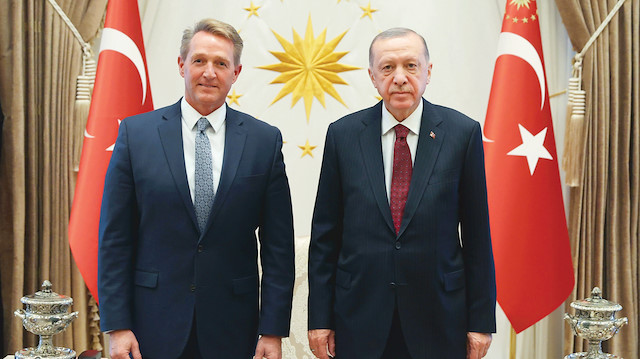 Cumhurbaşkanı Erdoğan ABD’nin yeni büyükelçisini kabul etti