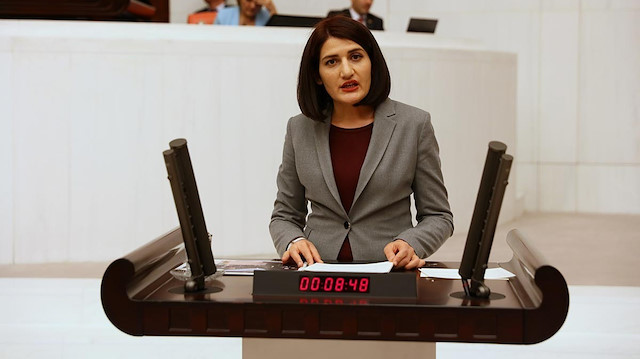 HDP Diyarbakır Milletvekili Semra Güzel.