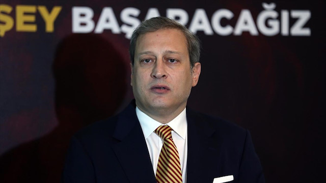 Galatasaray Kulübü Başkanı Burak Elmas
