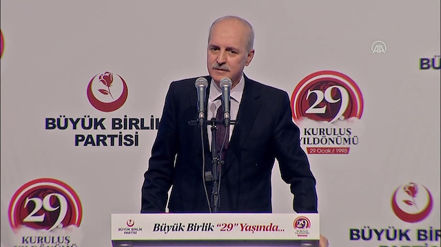 AK Parti'li Kurtulmuş'tan BBP Genel Başkanı Destici'ye teşekkür: Türkiye'yi 2023'te de 2053'te de 2071'de de çok güçlü hale getireceğiz