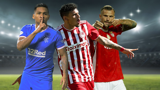 (Soldan sağa) Morelos, Tiquinho, Seferovic