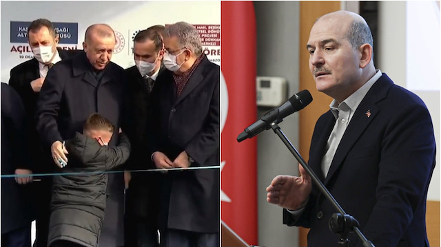 ​İçişleri Bakanı Soylu: Çocuk Eren Bülbül'ün katillerinin arkadaşlarına 'hain' demiş