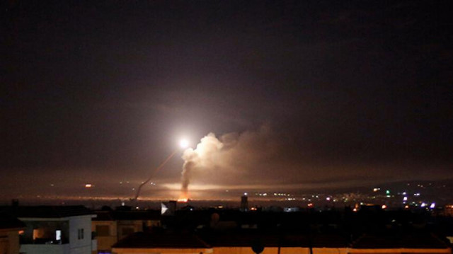 قصف صاروخي إسرائيلي يستهدف محيط دمشق