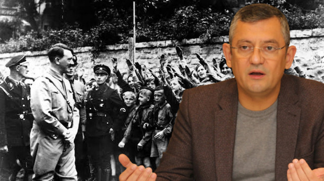 CHP'li Özgür Özel, Cumhurbaşkanı Erdoğan'ı Hitler'e benzetti.