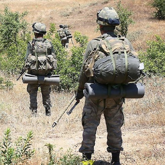 Barış Pınarı bölgesine saldırı girişiminde bulunan 9 terörist etkisiz hale getirildi