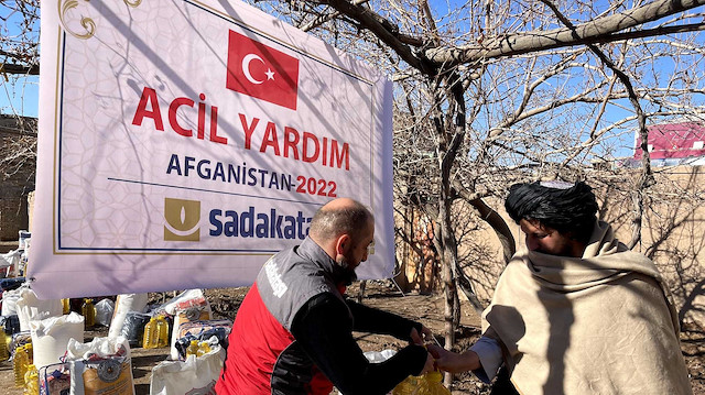 ​Türkiye’den Afganistan’a insani yardım.