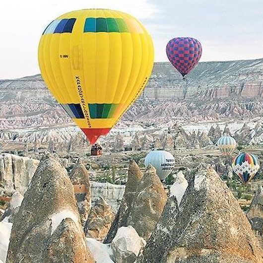 كبادوكيا التركية تستقبل 88 ألف سائح في يناير