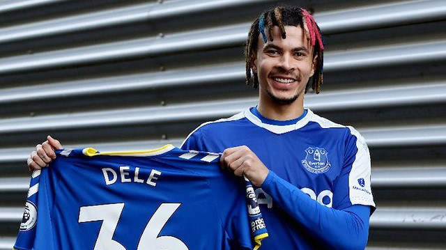 Everton Kulübü, Dele Alli'yle 2,5 yıllık sözleşme imzaladı.