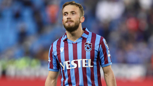 Edin Visca bu sezon Trabzonspor formasıyla 2 gol kaydetti