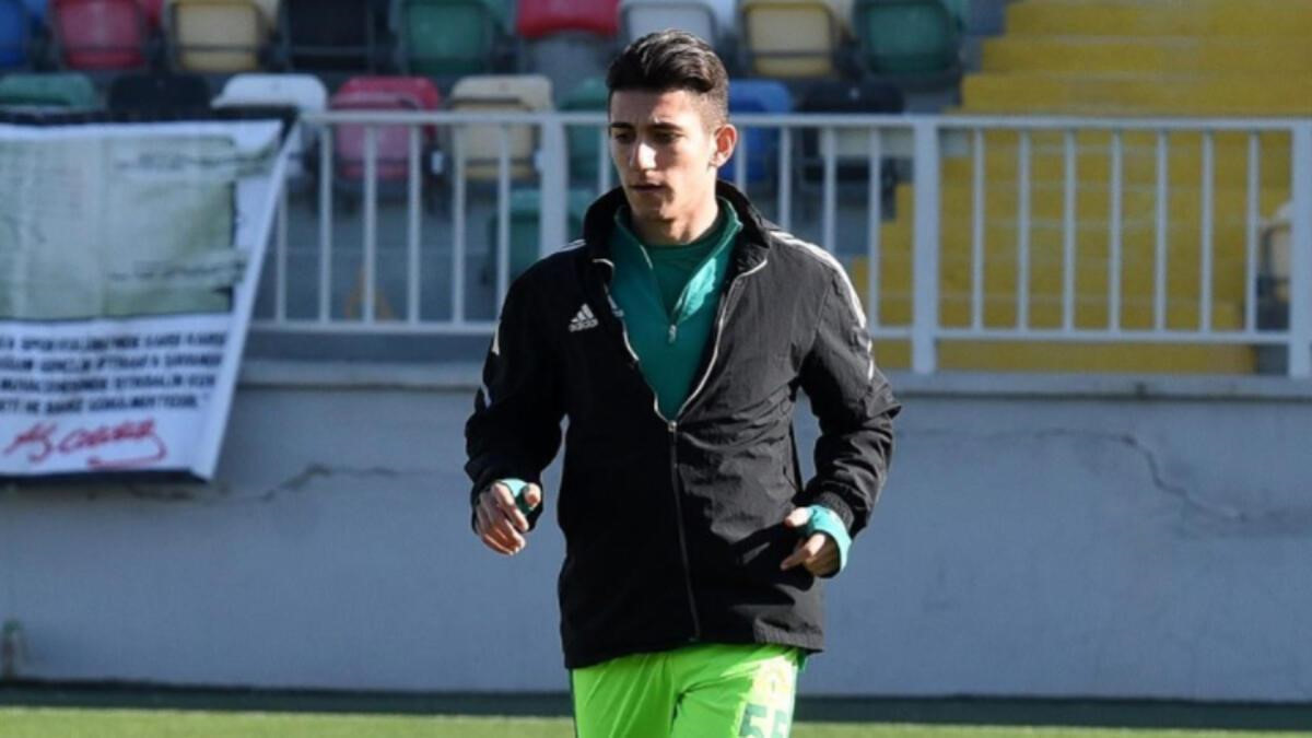 Saldıraya uğrayan 21 yaşındaki futbolcu Aziz Aksoy