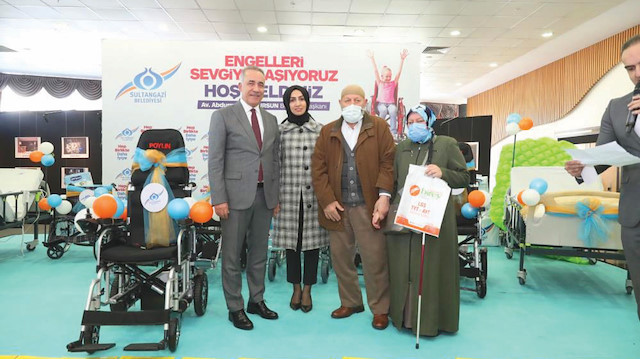 Sultangazi Belediyesi engelli vatandaşların yanında