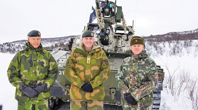 3 İskandinav ülkesinin askeri alanda işbirliğini hızlandırma kararı aldığı ortaya çıktı.