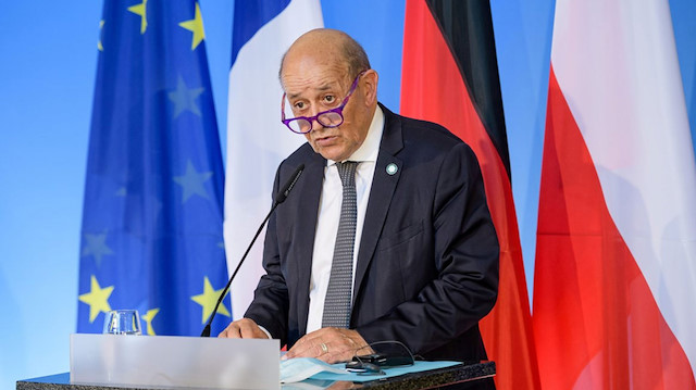 Fransa Dışişleri Bakanı Jean-Yves Le Drian,