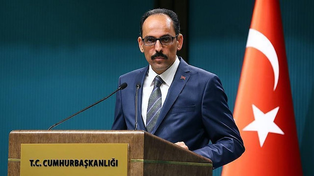 Cumhurbaşkanlığı Sözcüsü İbrahim Kalın.