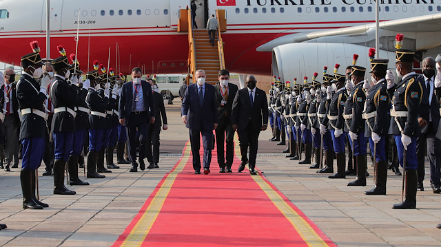 Cumhurbaşkanı Erdoğan Afrika turuna başladı: İlk durak Kongo