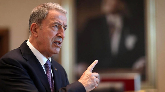 Milli Savunma Bakanı Hulusi Akar,